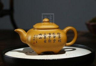 《传炉》宜兴黄金段紫砂壶工艺美术师手工收藏茶壶茶具传炉