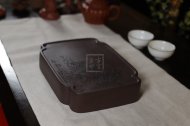 《宜兴紫砂储水式壶承/干泡盘》宜兴工紫砂壶紫砂茶壶茶具