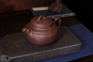 《大圆竹》宜兴紫砂壶工艺美术师手工茶壶茶具紫泥