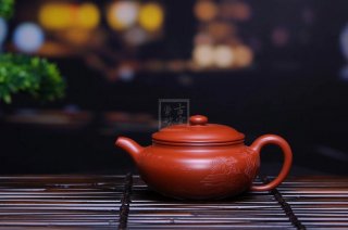 《仿古》宜兴紫砂壶仿古工艺美术师手工泡茶壶茶具大红袍