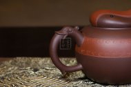 《双色神龙》宜兴紫砂壶名家工艺美术师纯手工紫泥泡茶壶茶具套装