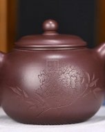 《匏尊》宜兴100目细紫泥紫砂壶全纯手工茗家匏尊紫砂茶壶