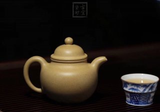 《掇球》宜兴紫砂壶助理工艺美术师手工本山段泡茶壶礼品掇球