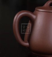 《玉兰石瓢》紫砂壶宜兴工艺美术师手工底槽青石瓢茶壶茶具