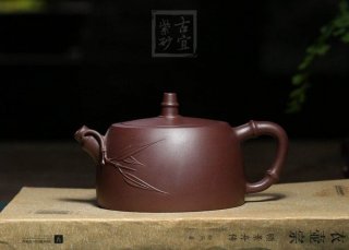 《汉铎壶》宜兴正品紫砂壶名家作品全手工紫泥精品汉铎