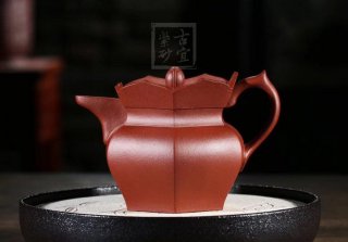 《僧帽》宜兴紫砂壶工艺美术师手工茶壶茶具底槽青僧帽