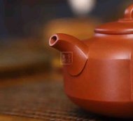 《周盘》宜兴紫砂壶工艺美术师手工红皮龙泡茶壶周盘茶具