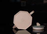 《绞泥狮韵》宜兴工艺美术师手工紫砂壶家用茶壶具套装本山绿泥六方