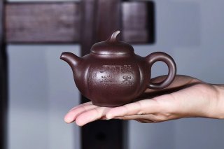 《金瓜》宜兴紫砂壶名家全手工正品茶壶茶具红砂紫泥