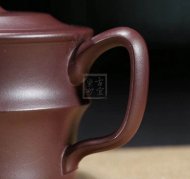 《竹段》宜兴紫砂壶工艺美术师手工竹段紫茄泥