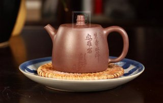 《汉铎》汉铎宜兴紫砂壶纯手工助理工艺美术师茶壶玉砂料