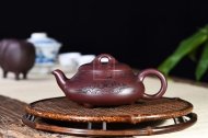 《汉棠石瓢》紫砂壶宜兴工艺美术师手工泡茶壶石瓢茶具紫泥茶壶