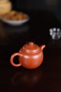 《孟臣款匏尊》紫砂壶宜兴手工朱泥匏尊茶壶茶具