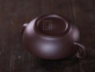 《清欢》宜兴紫砂壶茶壶名家茶具纯手工紫泥汉扁