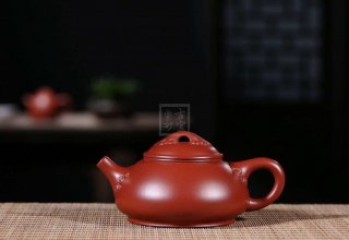 《如意》宜兴紫砂壶全手工工艺美术师茶具纯泡茶壶大红袍石瓢