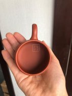 《带把小杯》宜兴手工朱泥泡茶壶茶壶茶具