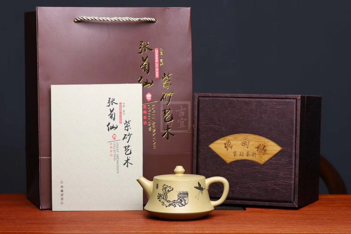 《柱础》紫砂壶工艺美术师全手工纯制壶稀有本山绿泥