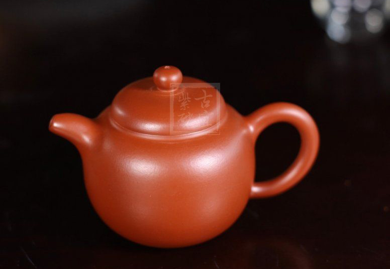 《孟臣款匏尊》紫砂壶宜兴手工朱泥匏尊茶壶茶具