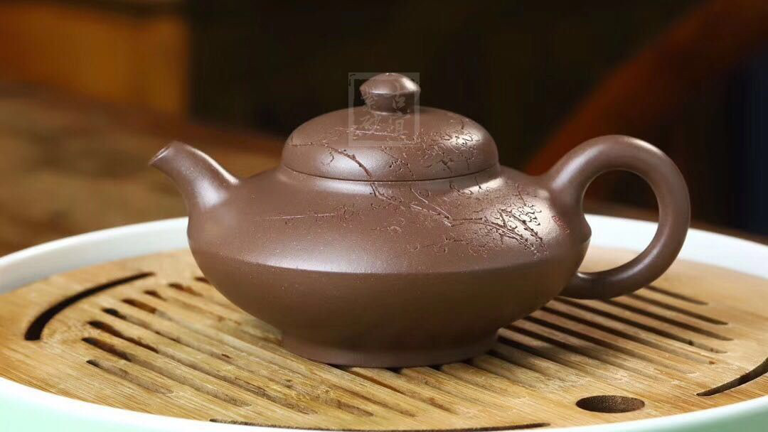 合欢宜兴紫砂壶助理工艺美术师手工泡茶壶合欢茶具壶|正品蒋芳仙紫砂壶